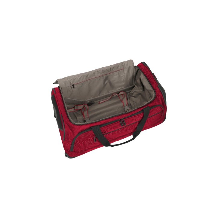 Travelite CROSSLITE 5.0 Rollenreisetasche M red